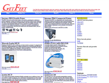 Tablet Screenshot of getfeet.com